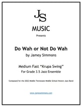 Do Wah or Not Do Wah Jazz Ensemble sheet music cover